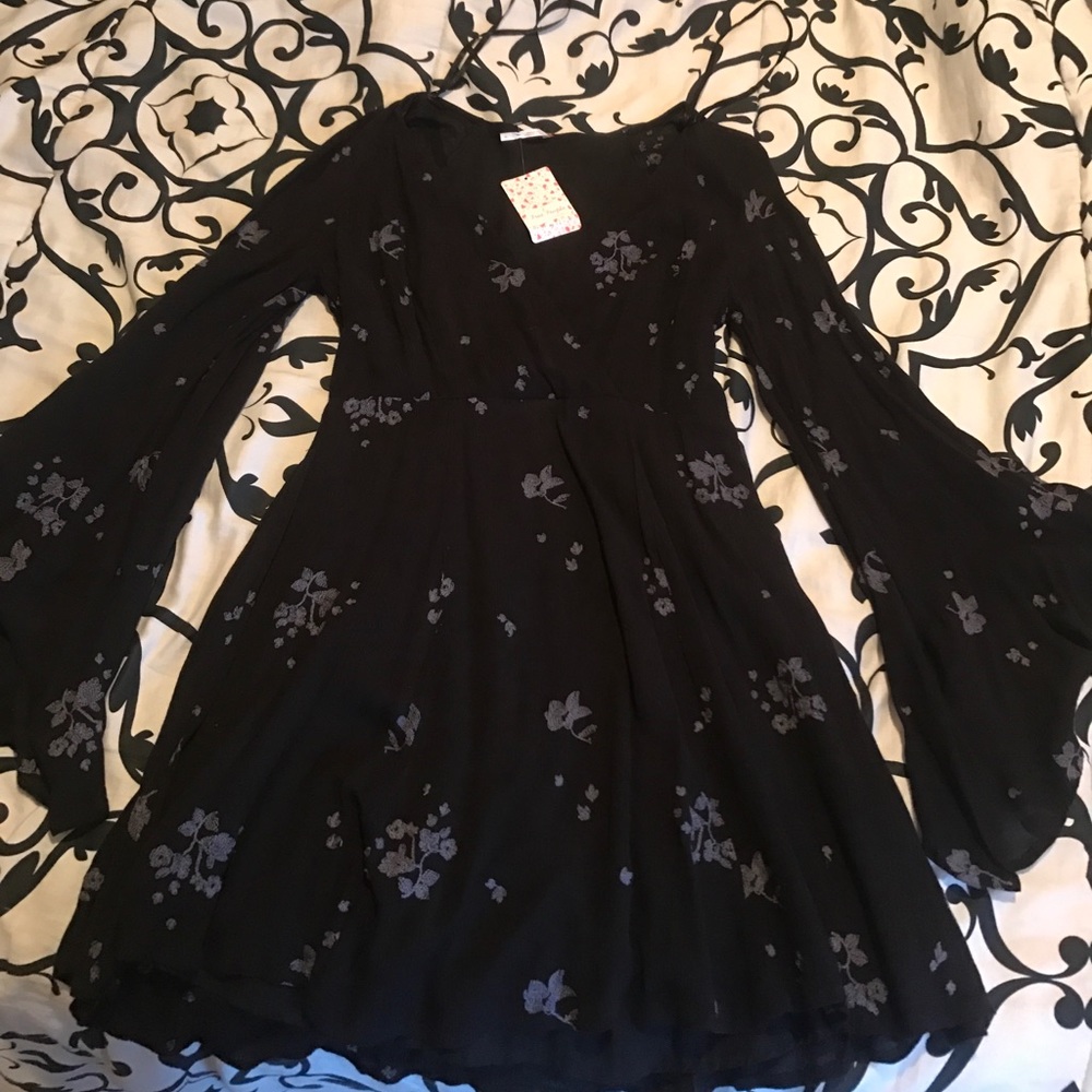 FREE PEOPLE EMBROIDERED DRESS